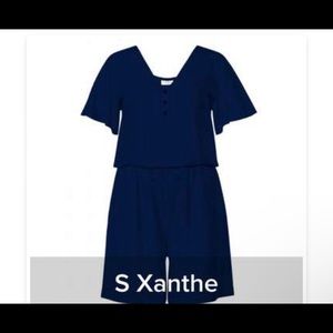NWT Small LLR Navy Blue Xanthe Romper